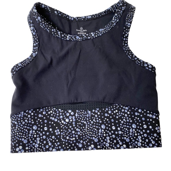 Sweaty Betty 2-pc Set Power Super High Rise 7/8 Pocket Leggings Crop Top… - Picture 13 of 15
